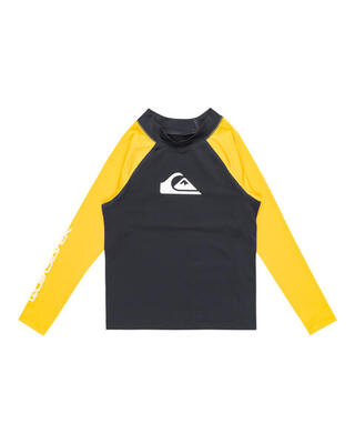 Langärmliges Surf-T-Shirt mit UPF 50 EVERYDAY Blau Junge