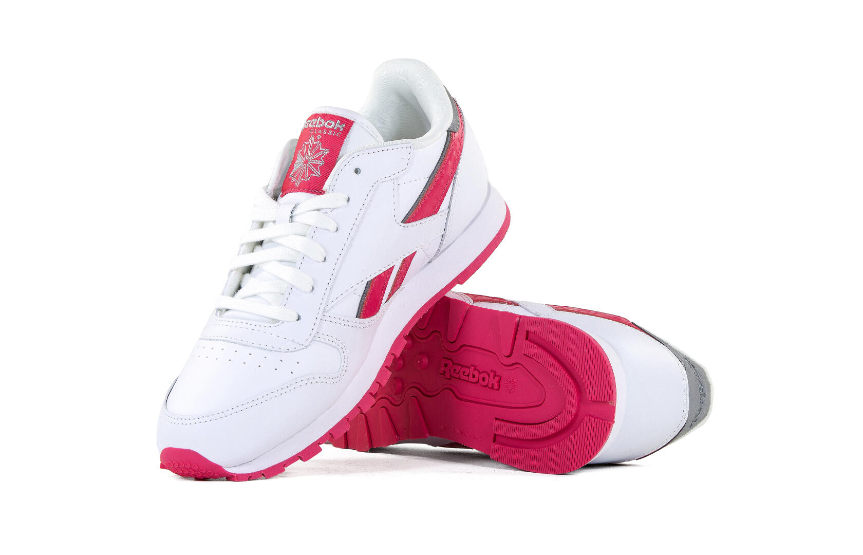 Buty na co dzień młodzieżowe REEBOK CL LEATHER REFLECT skóra 4/4