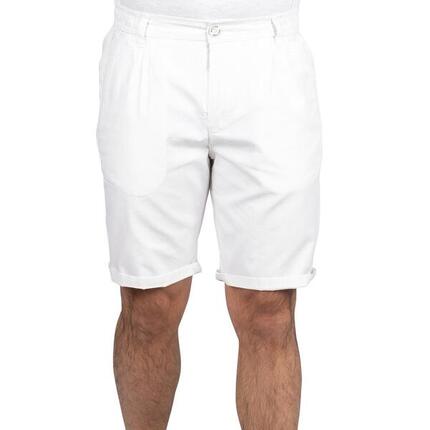 Bermuda en lin homme