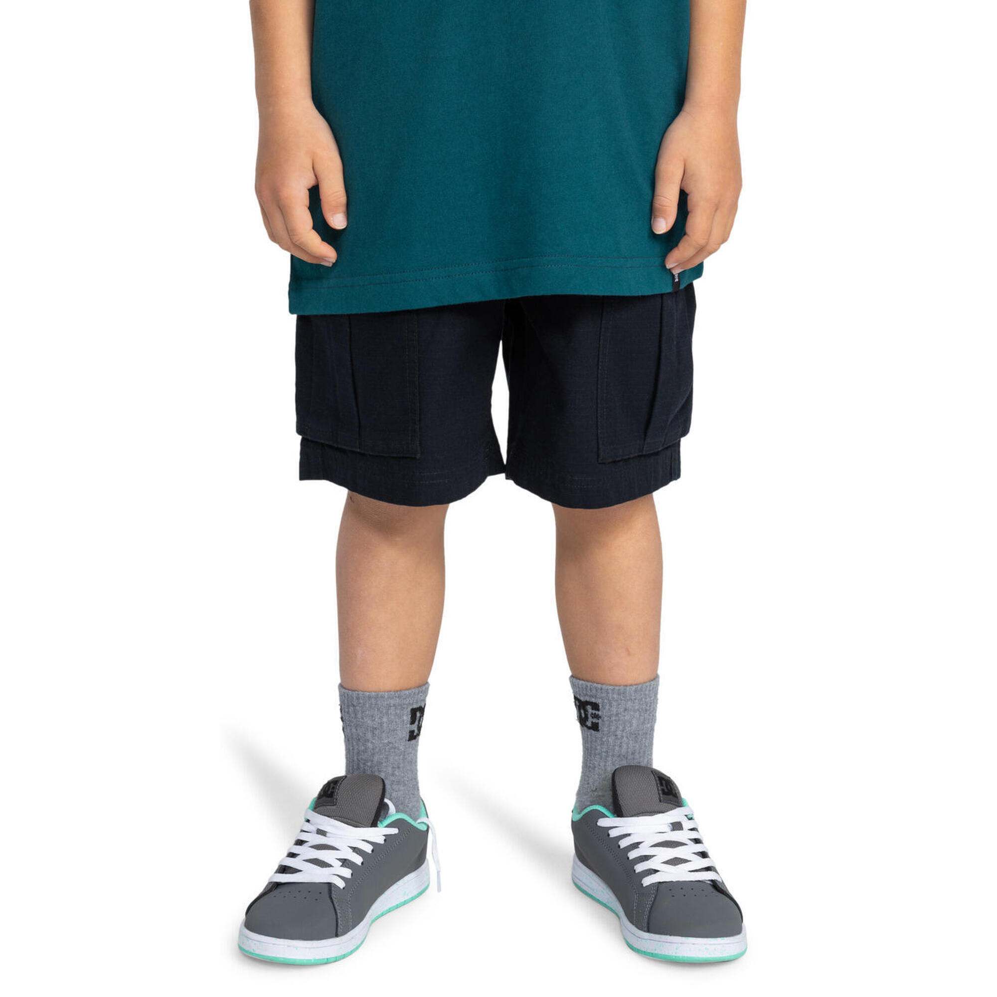 Dc Shoes - Short De Marche Cargo Pipeline 17" Beige Garçon - Short - Vert - 6 À 8 Ans - Decathlon