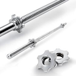 Barre droite vissée 180 cm Thunder 30 mm pinces