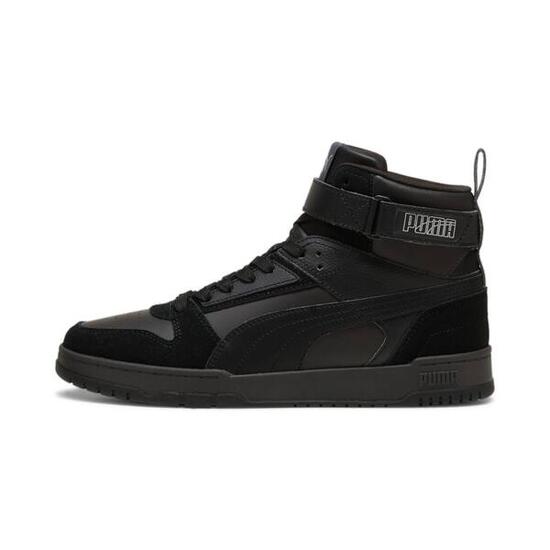 Sneakersy męskie Puma RBD Game SD wysokie za kostkę szare (397551-03)