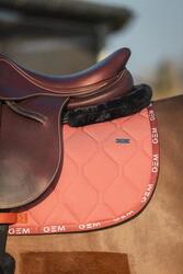 Tapis de selle LOVE Obstacle Rouille - GEM