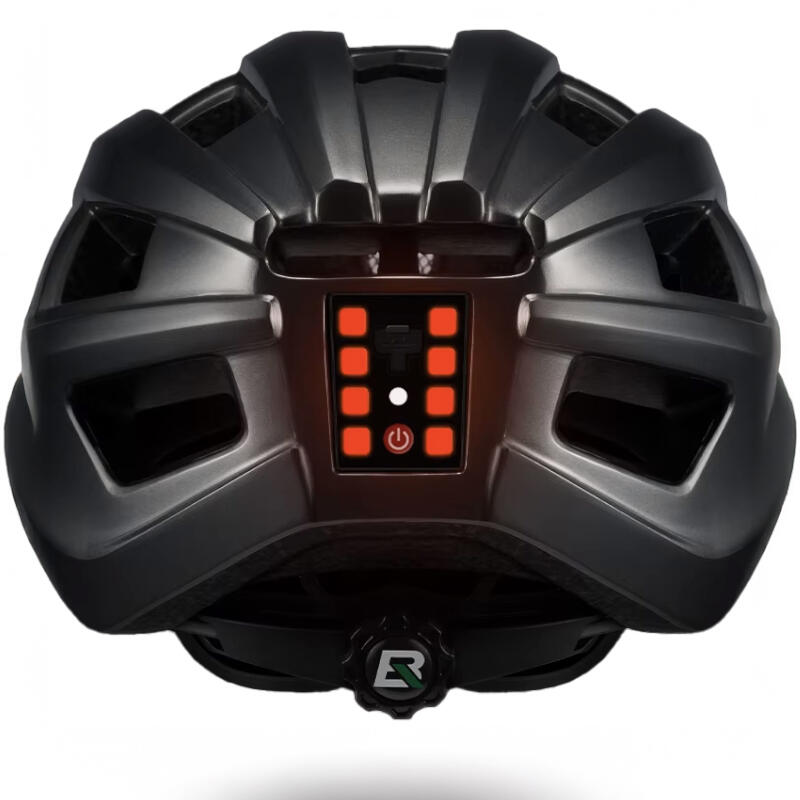 Kask rowerowy z okularami fotochromowymi na magnes i lampką LED Rockbros RB1011