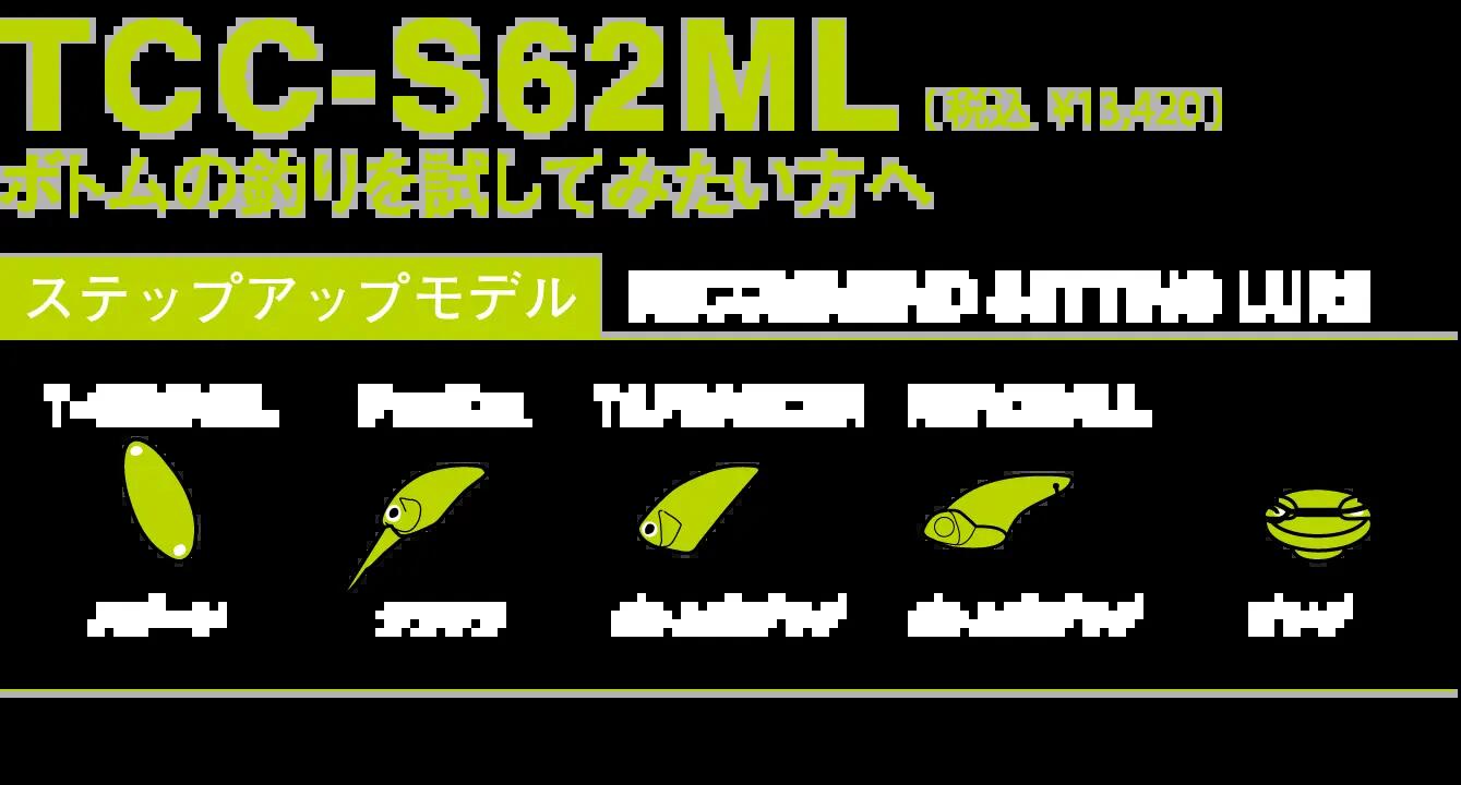 LANSETA JACKALL CONNECTION COMFY S62ML 1,89M/1,5-5G, 2 BUC 6/6