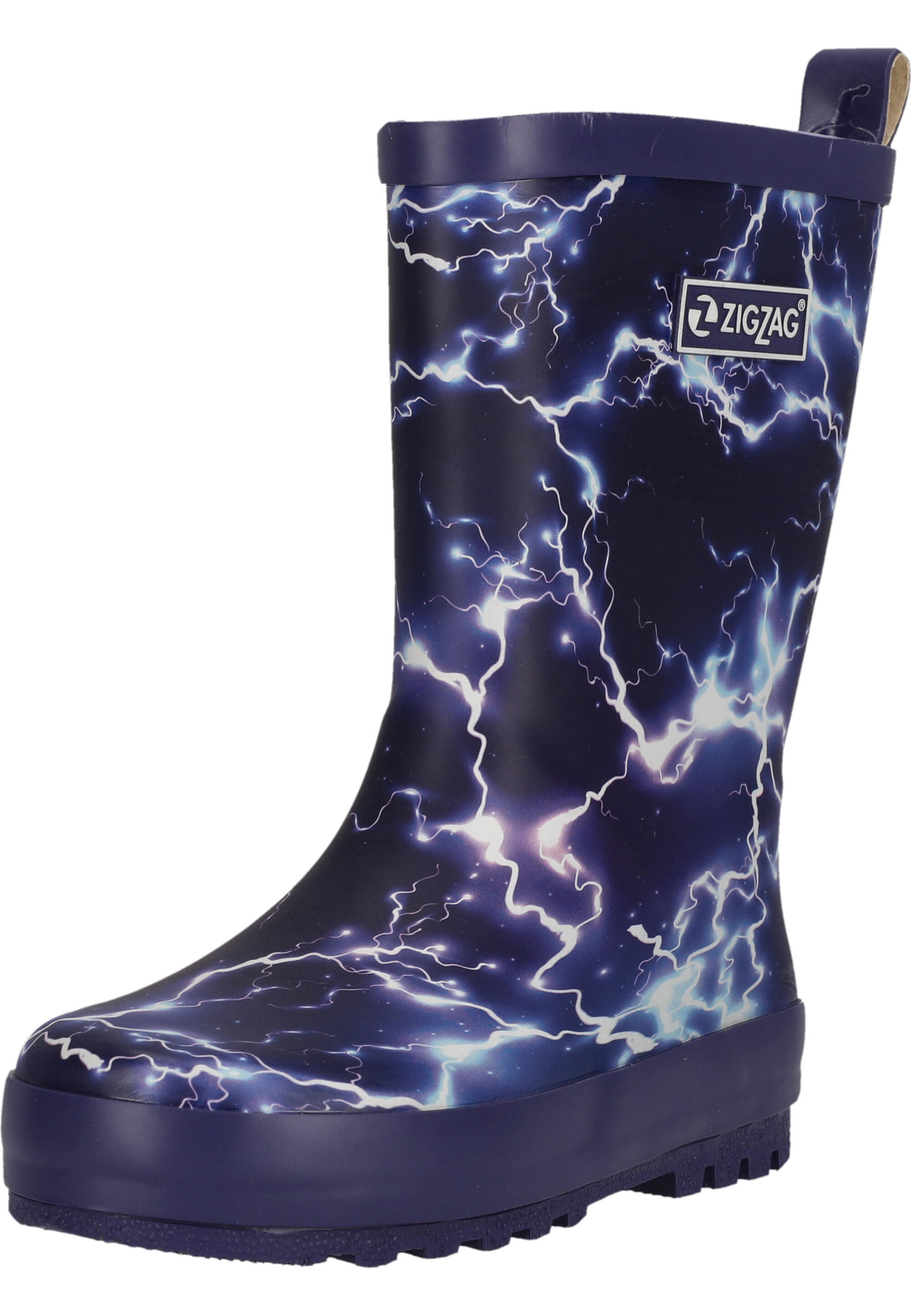Regenstiefel Baby Zigzag Gemus 2/7