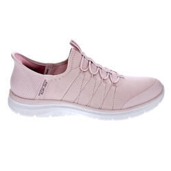 Baskets FEMME Skechers Slip-ins Virtue Glow tissu ROSE