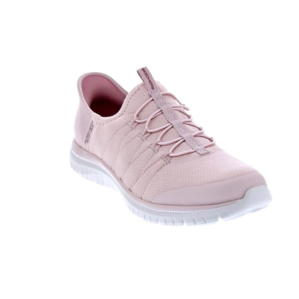 Turnschuh DAMEN Skechers Slip-ins Virtue Glow Gewebe ROSA 4/7