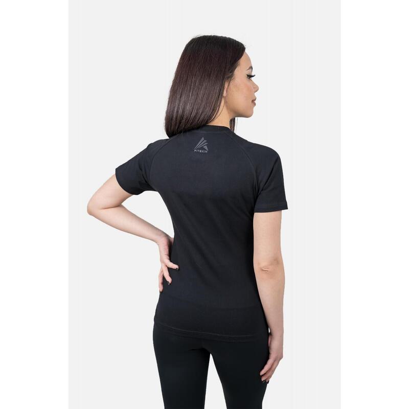 Tricou Fitskin Feminin FTSKN Negru