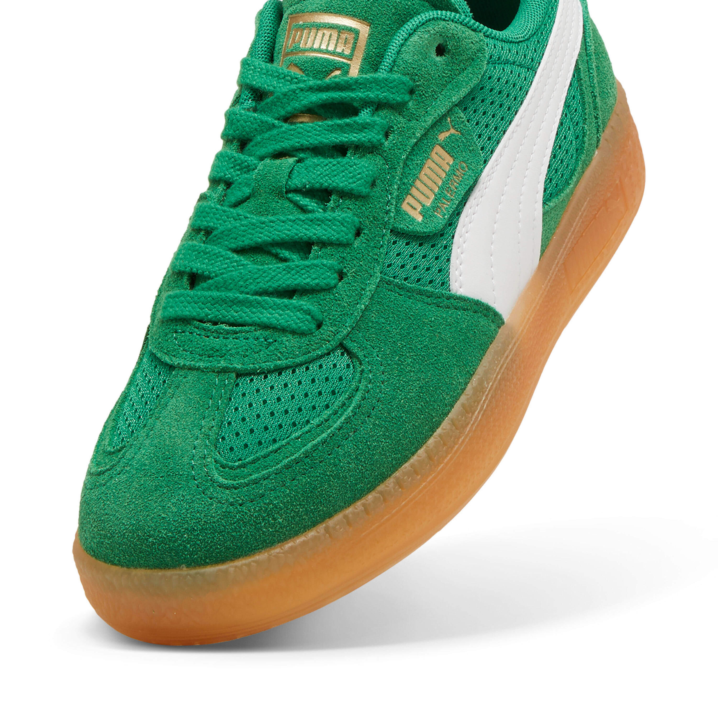 Zapatillas Mujer Puma Palermo Moda Vintage Verde 4/7