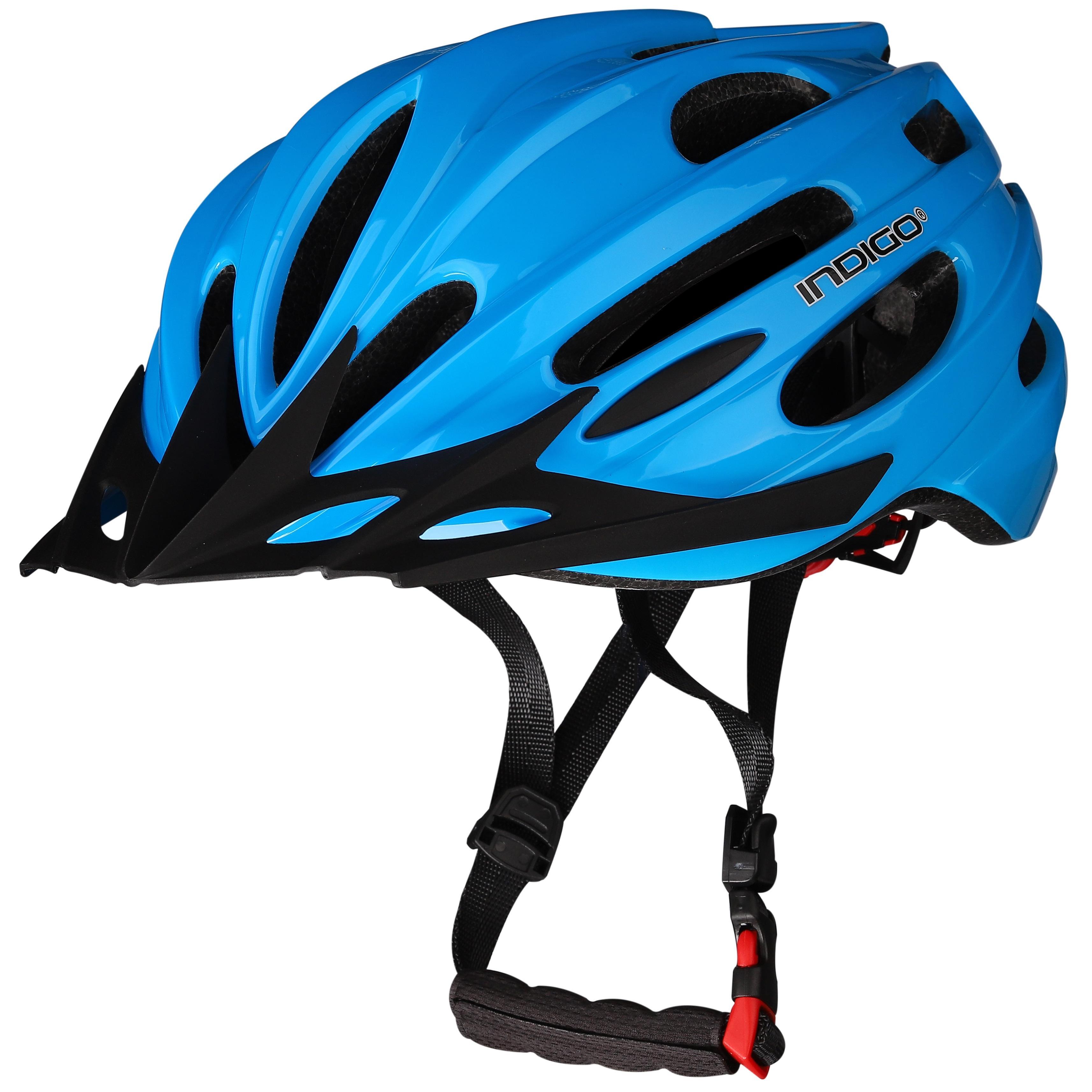 INDIGO SPORTS Cyklistická přilba pro dospělé s 22 větracími otvory INDIGO 55-61 cm