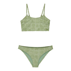 Maillot deux pièces BEACH CHECK Vert Fille