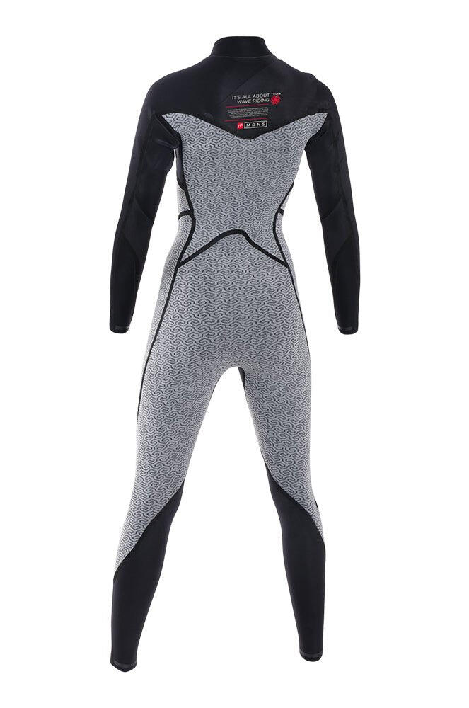 4/3 Puure - Polar Yulex Zip Peito L/S Fato de Surf Mulher 5/6