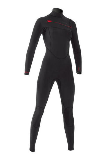 4/3 Puure - Polar Yulex Zip Brust L/S Surfanzug Damen