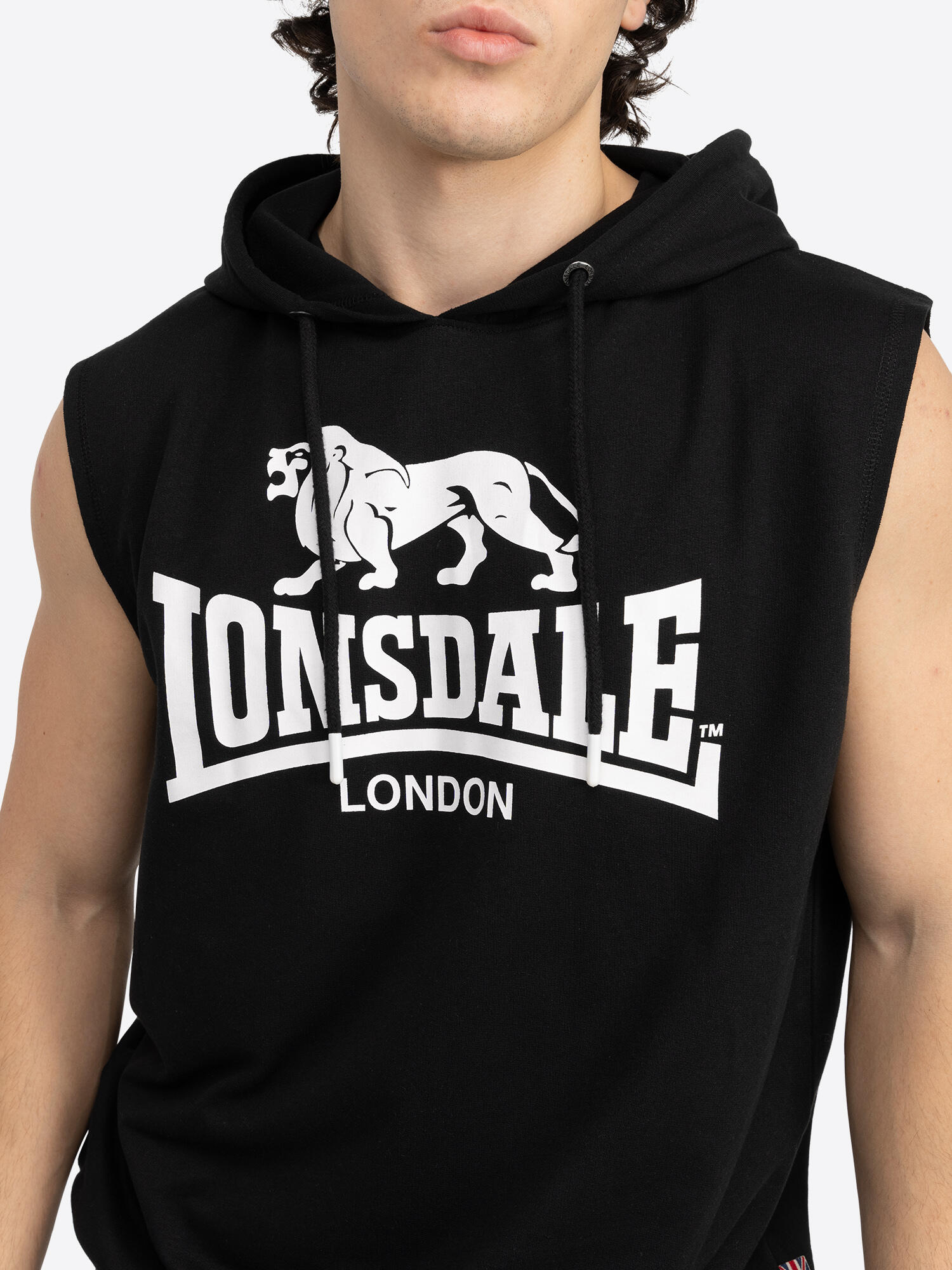 Sweatshirt à capuche sans manches Lonsdale Regular Fit Bignor 6/6