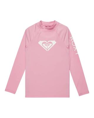 Langärmliger rashguard mit upf 50 whole hearted rosa meisjes 6-16