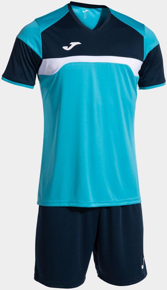 Conjunto Futebol Homem Joma Danubio III Azul-Turquesa 5/5
