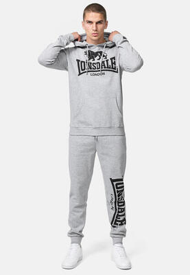 LONSDALE Herren Trainingsanzug mit Kapuze normale Passform BUNREE