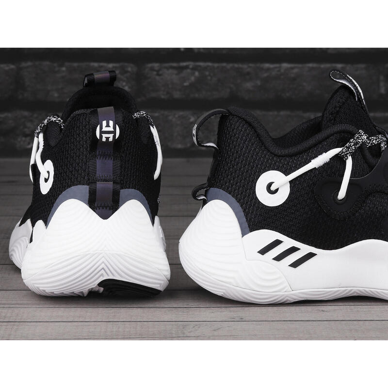 Pantofi de baschet adidas Harden Stepback 3.0 Negru și Alb