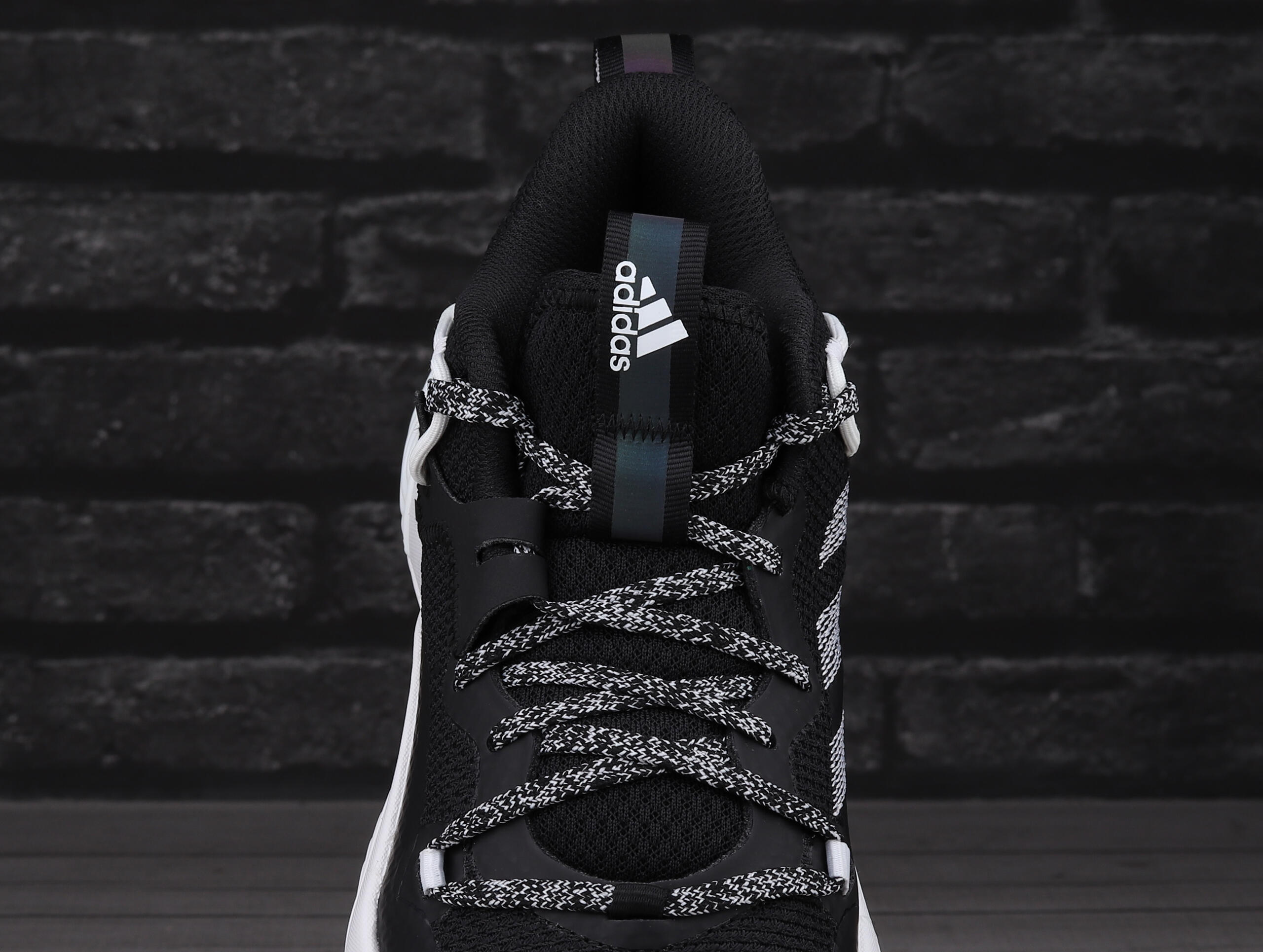 Scarpe adidas Harden Stepback 3.0 nero e bianco 7/7