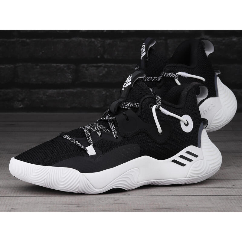 Pantofi de baschet adidas Harden Stepback 3.0 Negru și Alb