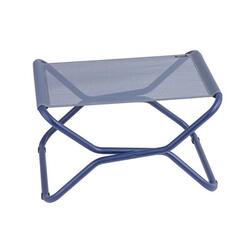 Repose-jambes / Tabouret Pliant - Next - Batyline® Iso - Bleu Indigo -