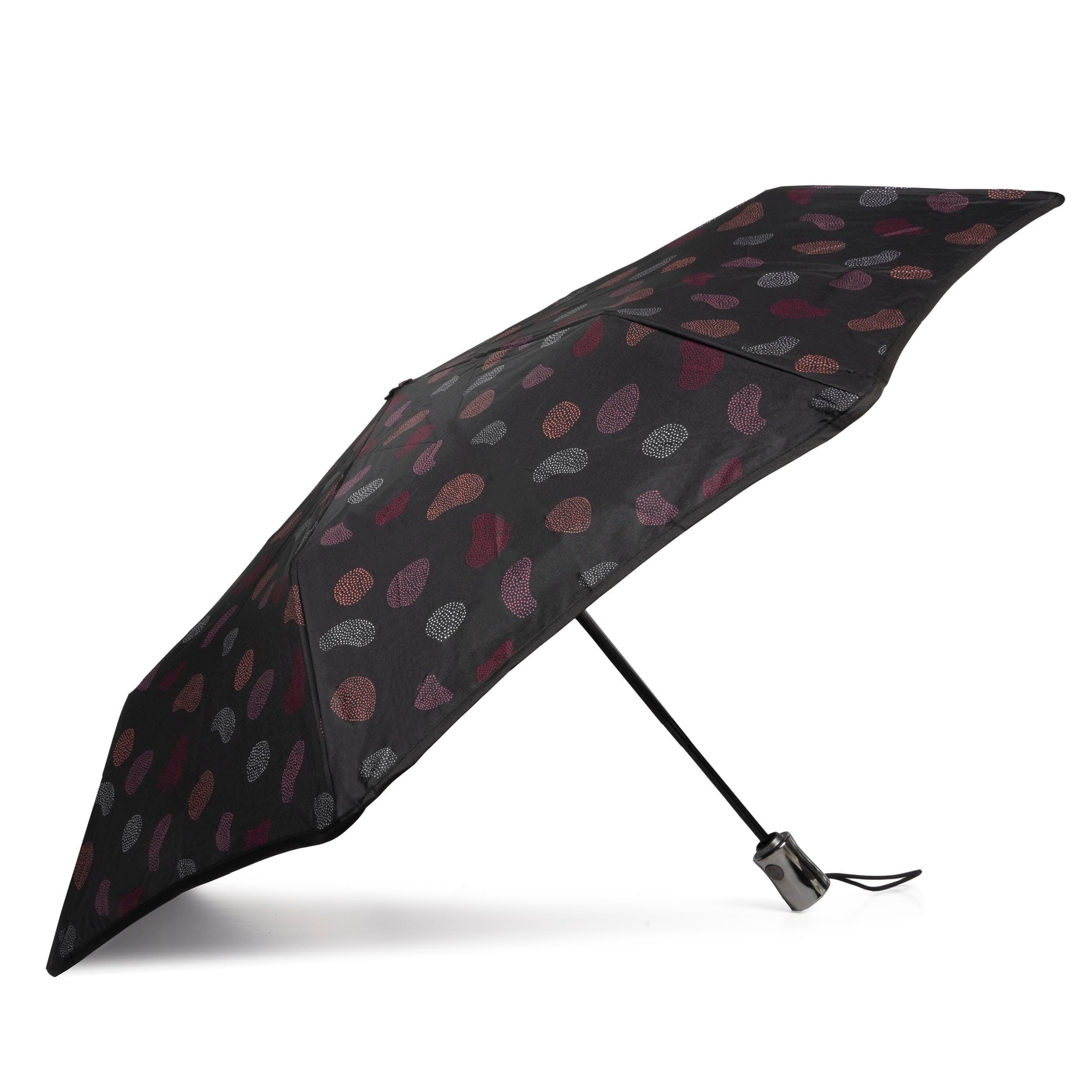 Isotoner - Parapluie X-tra Solide Anti-retournement, Ultra Déperlant, Ouverture/fermeture - Parapluie - Noir|rouge - No Size - Decathlon