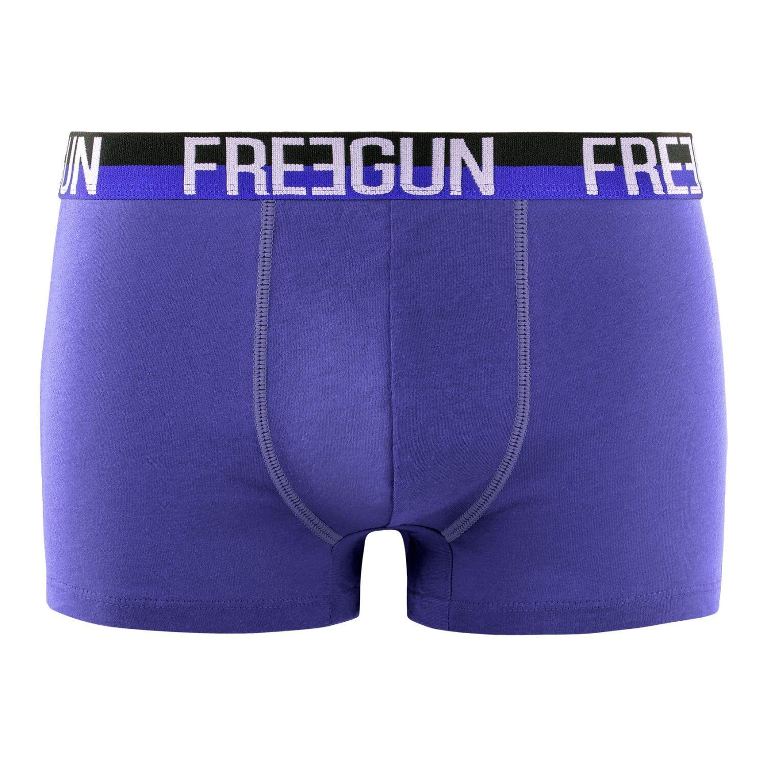 Lot de 4 boxers homme en coton Freegun 2/5