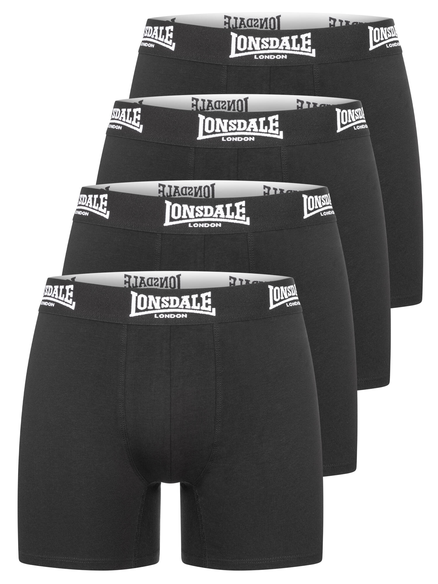 LONSDALE Herren Boxershorts 4er-Pack WEST CHALLOW 2/5
