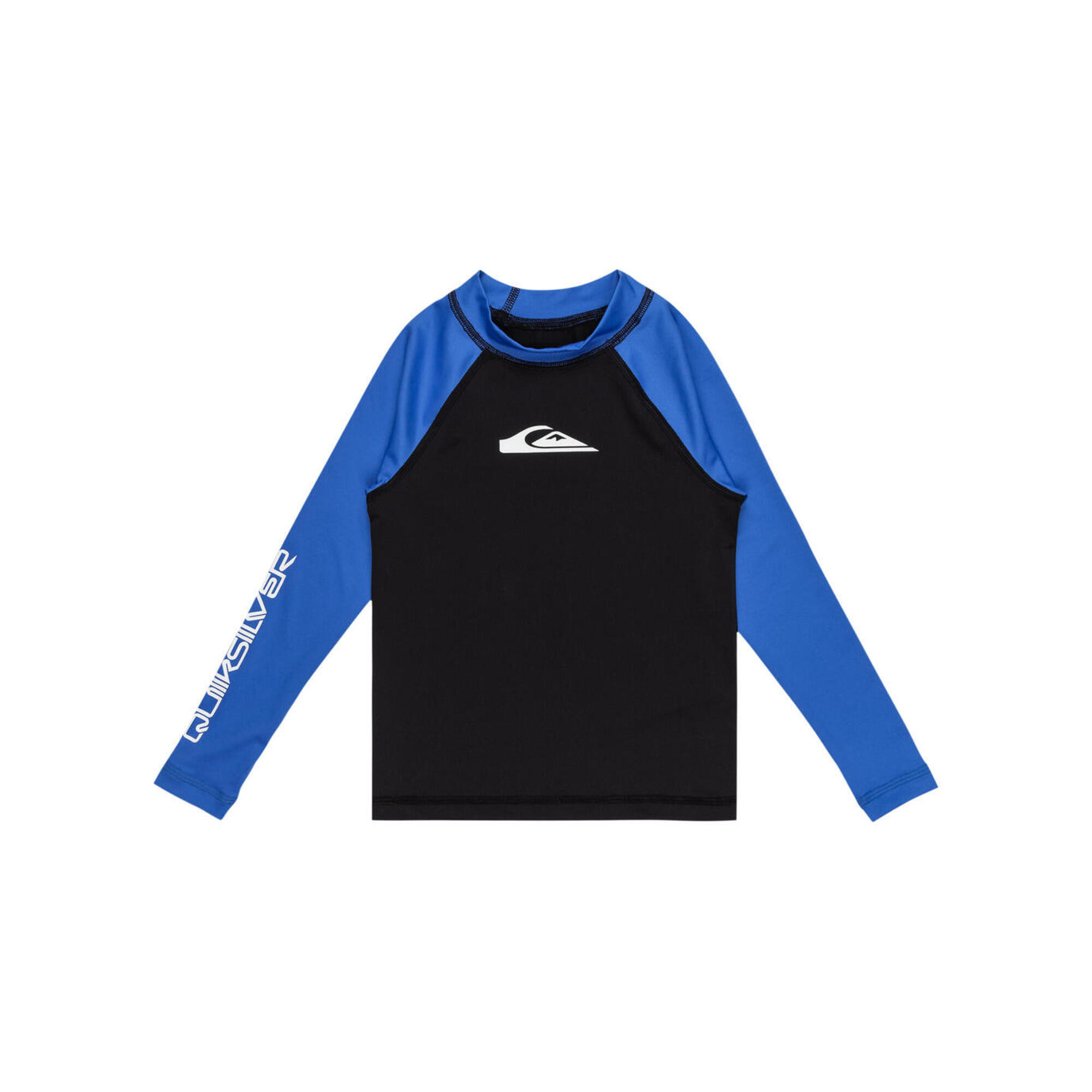 Quiksilver - Surf-tee Manches Longues Upf 50 Everyday Bleu Jeune Garçon - Brassière De Bain - Bleu -  2 Ans  - Decathlon