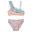 Costum baie 2 piese Minnie portocaliu, 4 ani