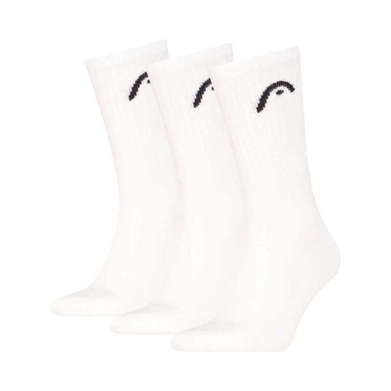 Calcetines Head All Sports Crew Blanco 3 Peças 3/5