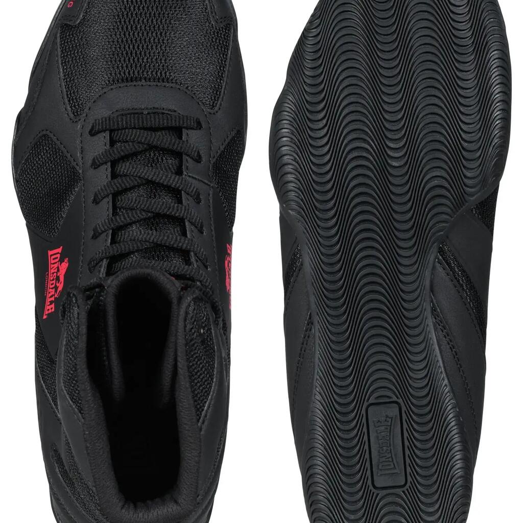 BLACK / RED