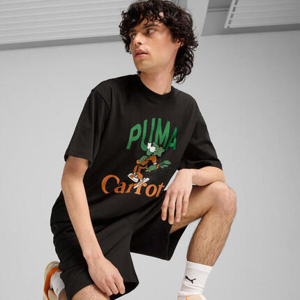 T-shirt z nadrukiem Puma x Carrots