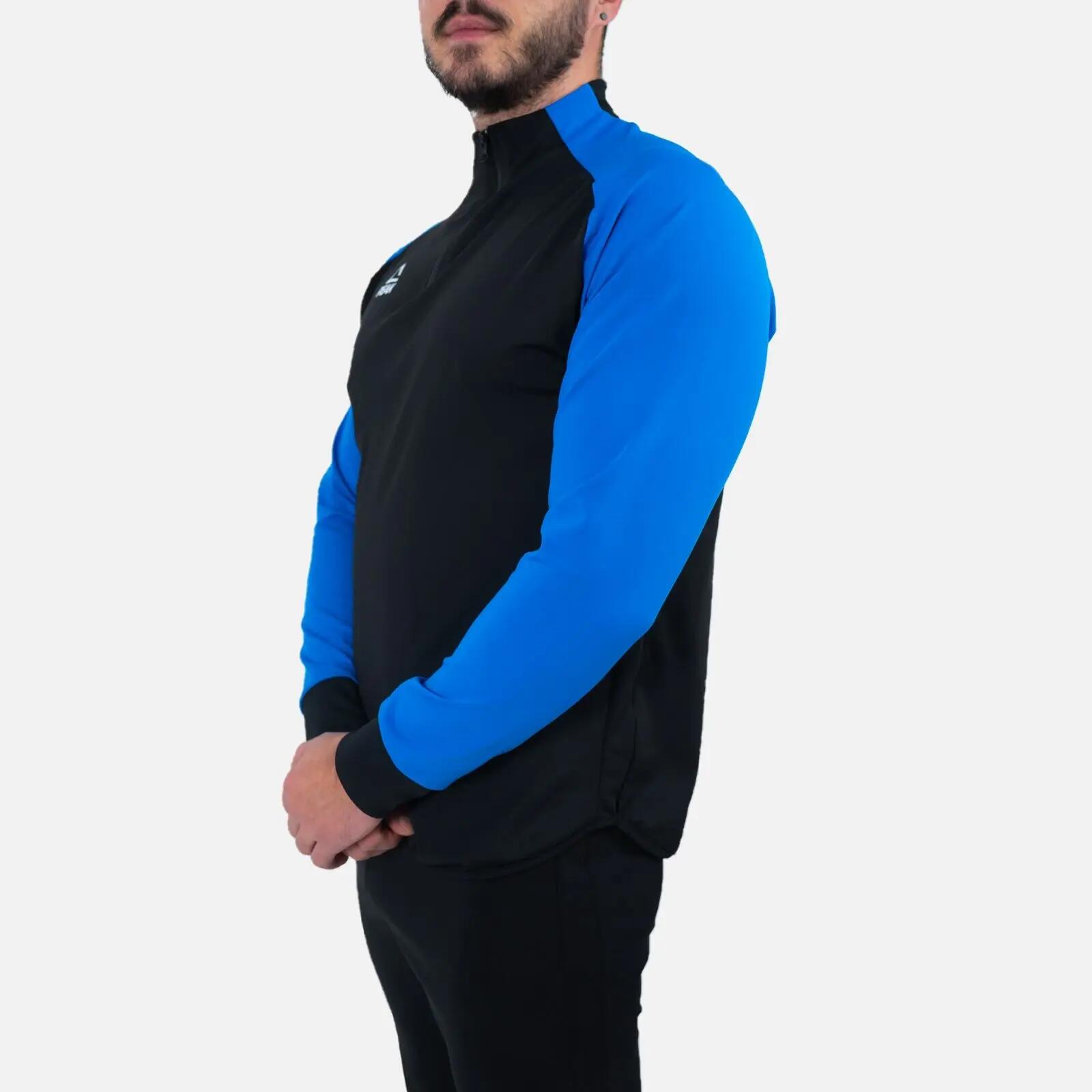 Bluza Poly Peak Team23 Negru/Albastru 3/4