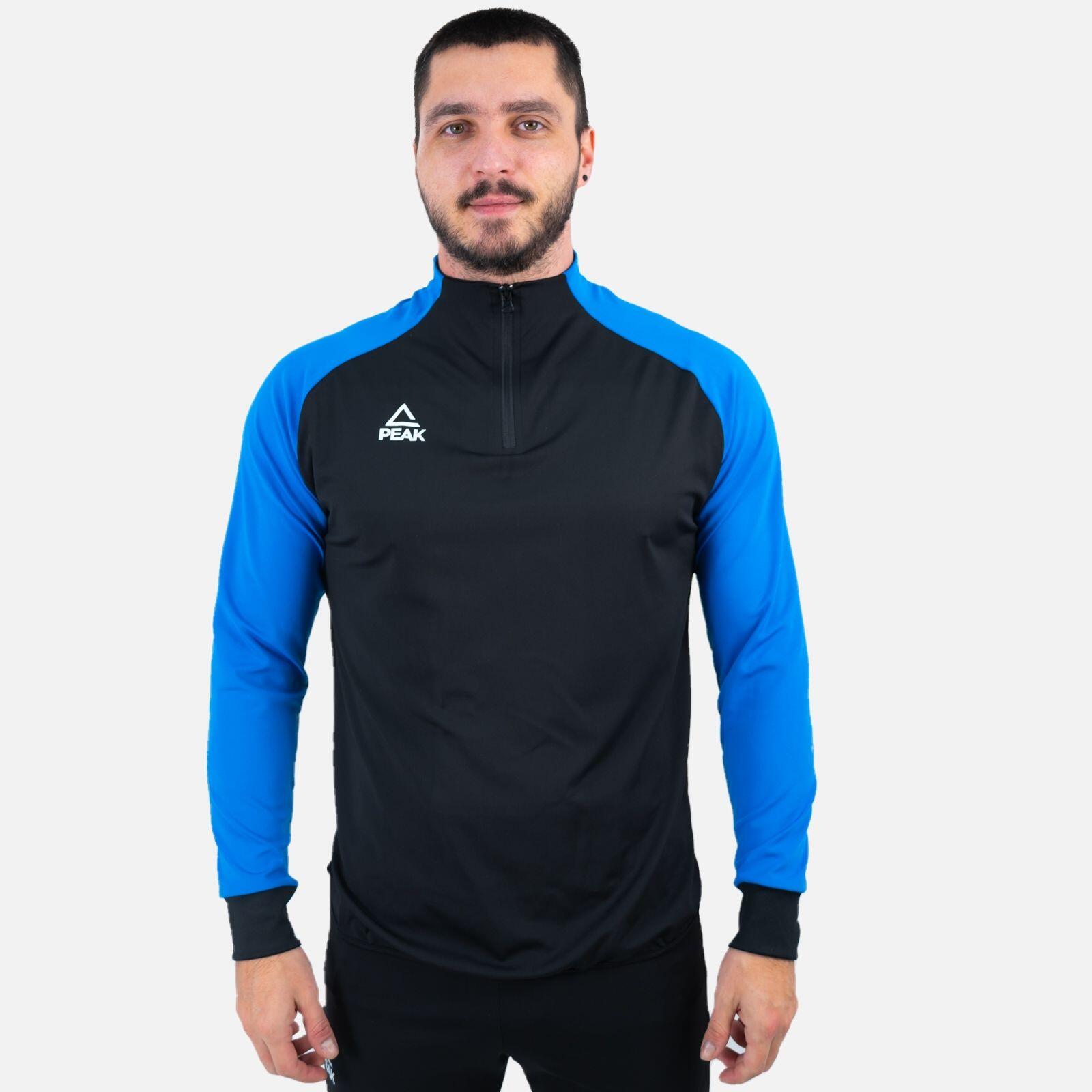 Bluza Poly Peak Team23 Negru/Albastru