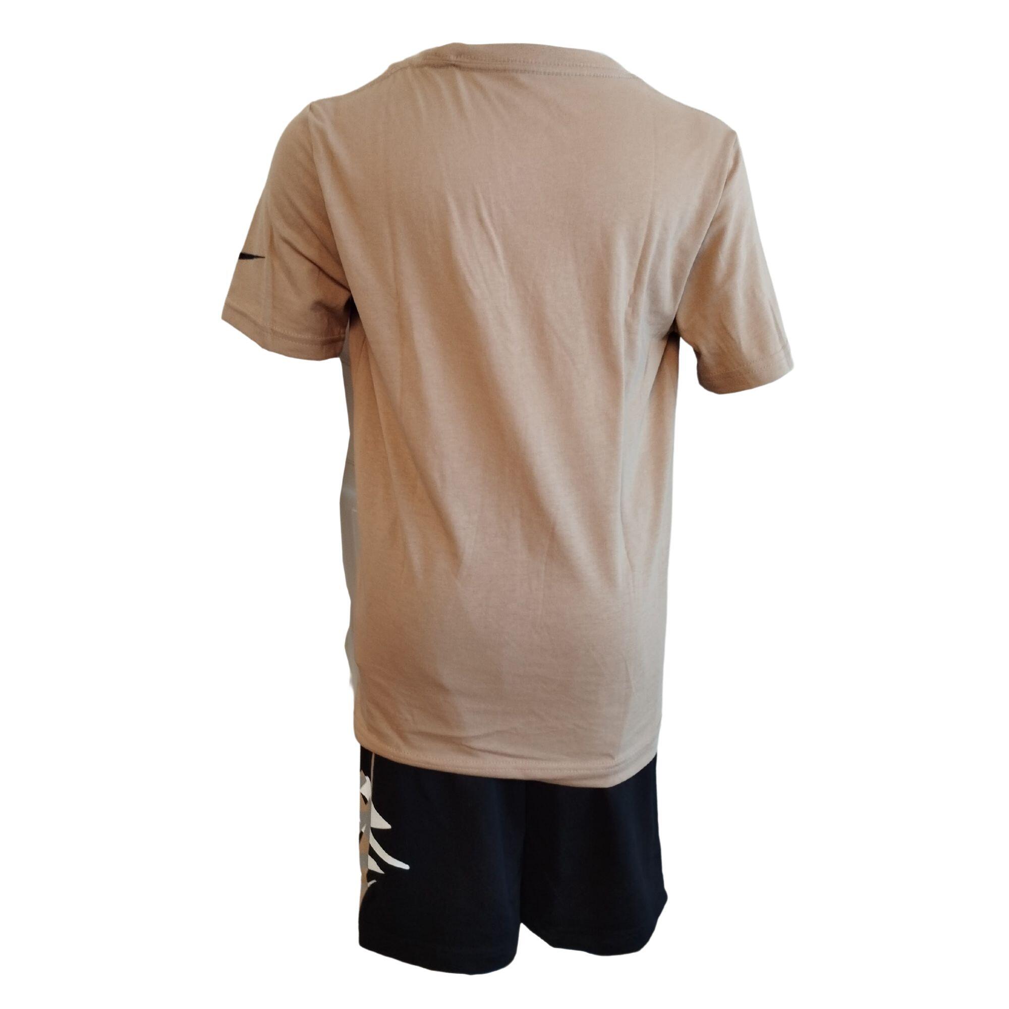 Conjunto de camiseta y pantalones cortos Icon Duo Talla L (147-158 CM) Marrón -… 2/4
