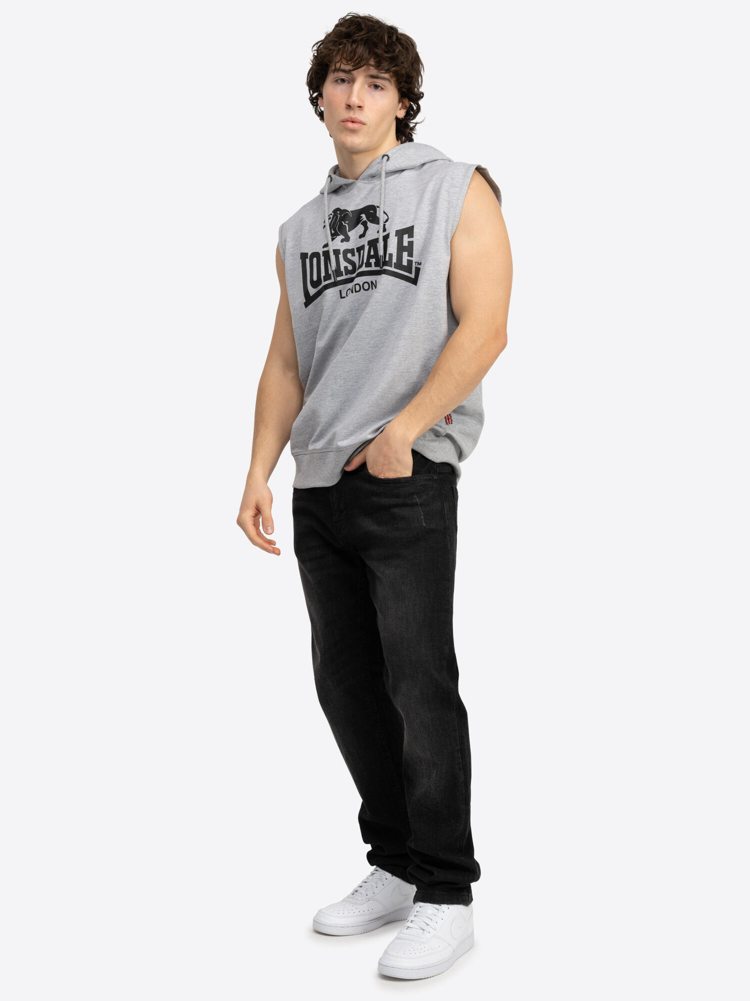 Ärmelloser Hoodie Lonsdale Regular Fit Bignor 4/6