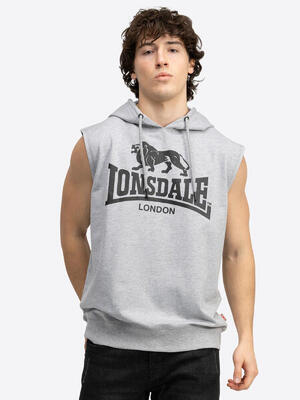 Lonsdale mouwloze hoodie voor heren, normale pasvorm groot