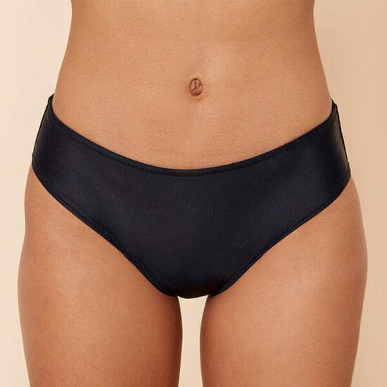Bas de maillot menstruel Noir flux medium