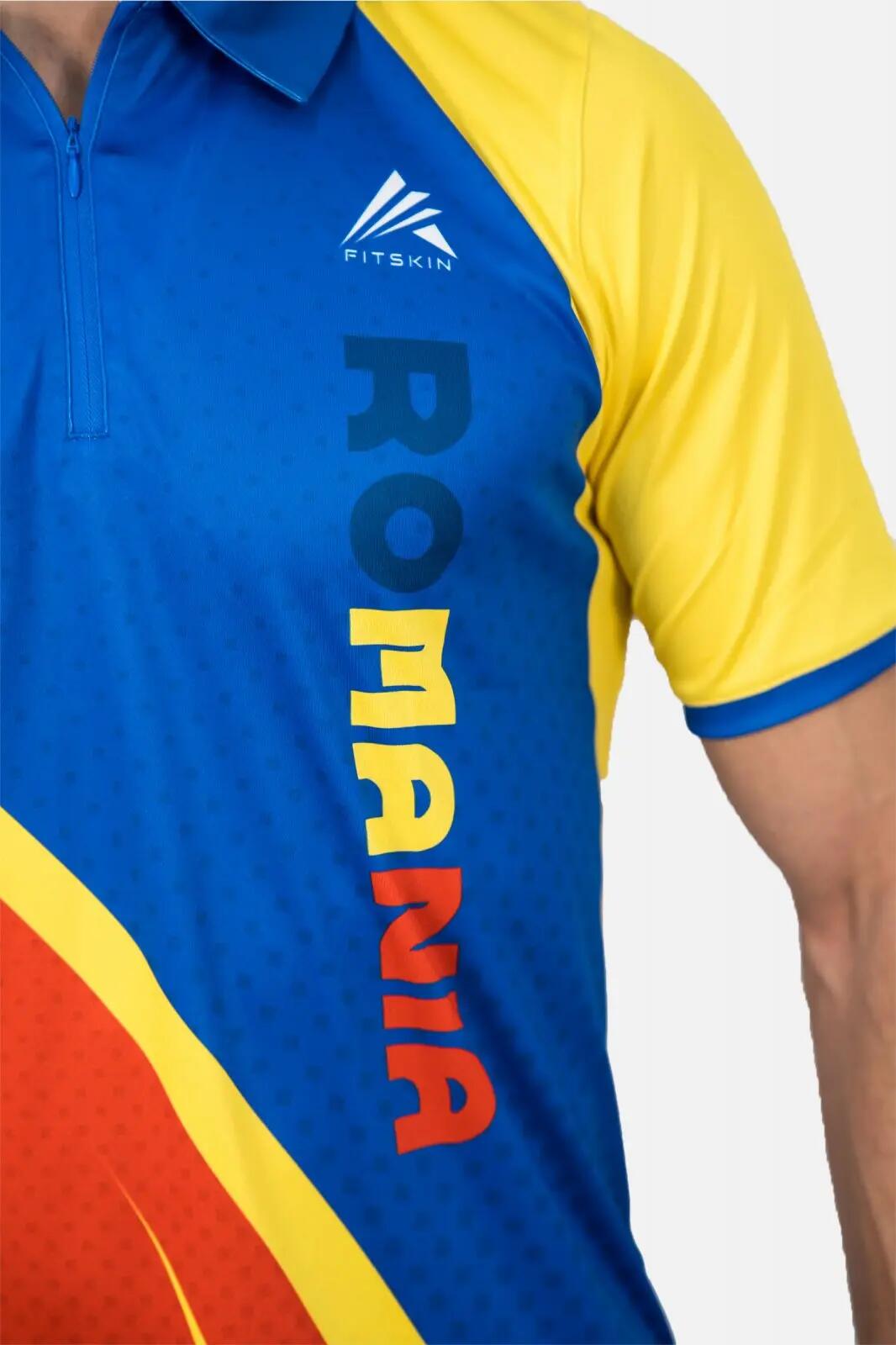 Tricou Polo Fitskin Romania Masculin 2/5