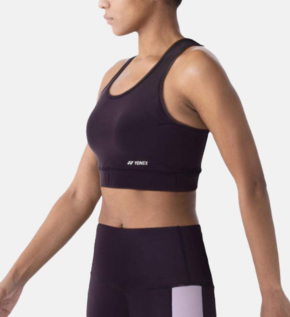 Brassière Yonex femme noire maintien supérieur 4/4