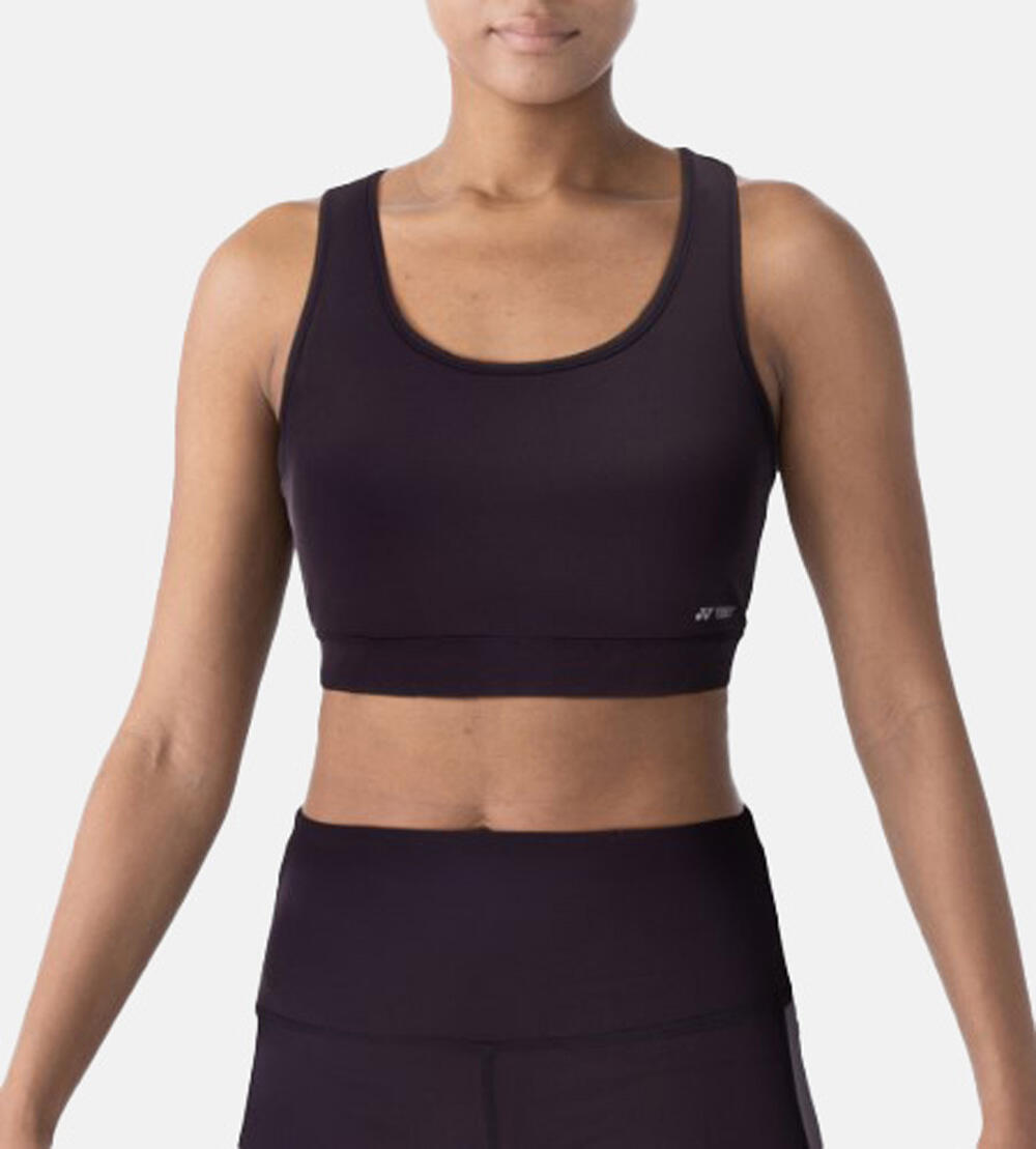 Brassière Yonex femme noire maintien supérieur 2/4