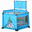 Tarc copii cu 50 de bile colorate, Loc de joaca, Blue, Interior - Exterior