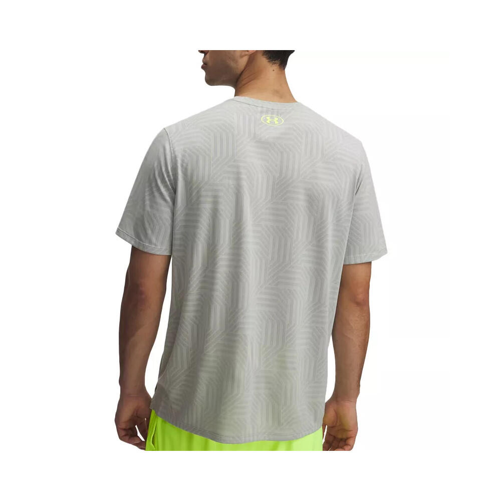 T-shirt Sportivo Uomo Under Armour UA Tech Geotessa Verde 2/3