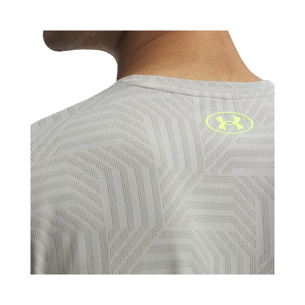 T-shirt Sportivo Uomo Under Armour UA Tech Geotessa Verde 3/3