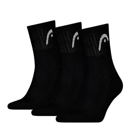 Calcetines Head All Sports Short Crew Negro 3 Pares