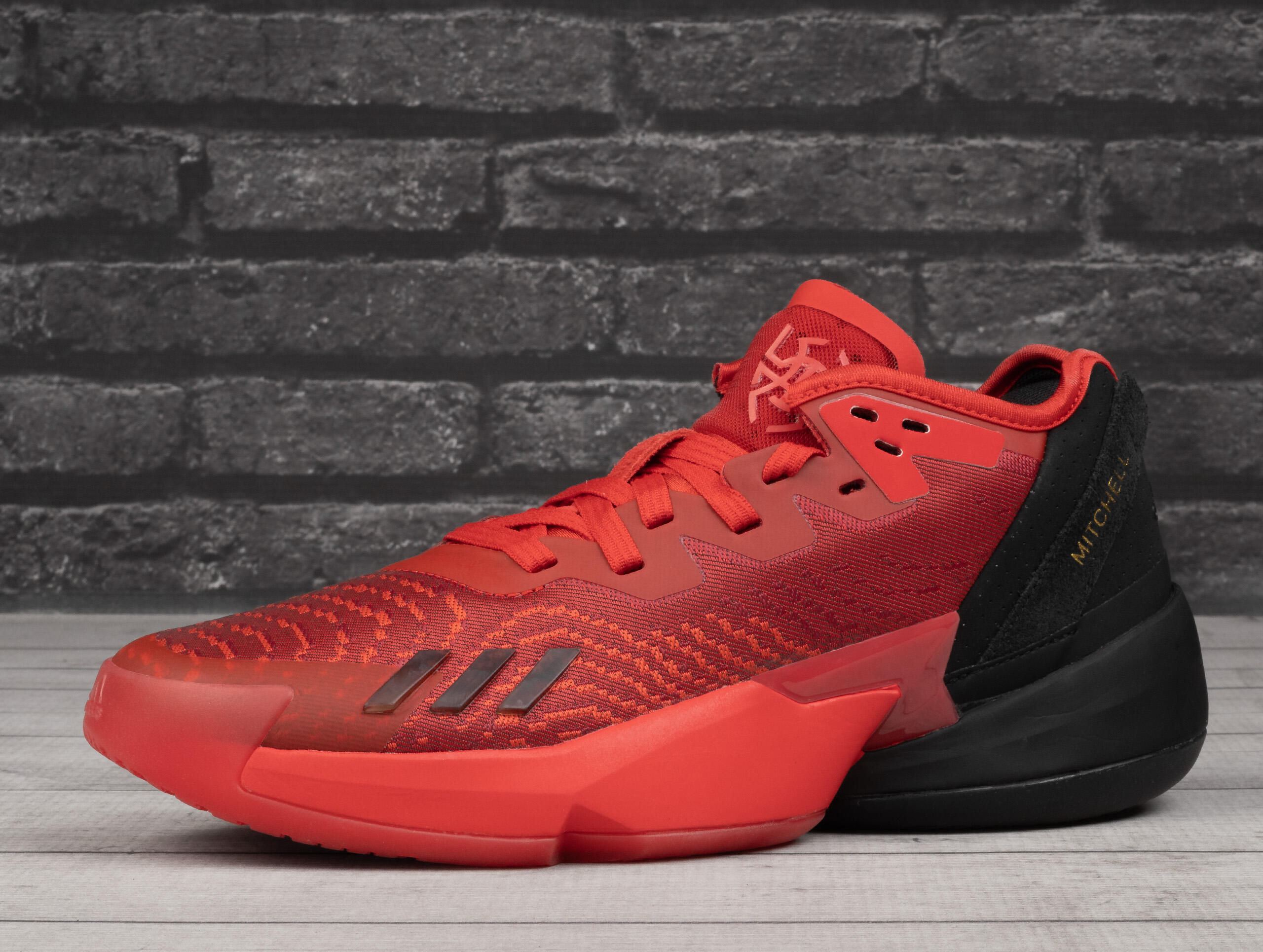 Turnschuhe adidas D.o.n. Issue 4 Shoe, Rot, Herren 3/7