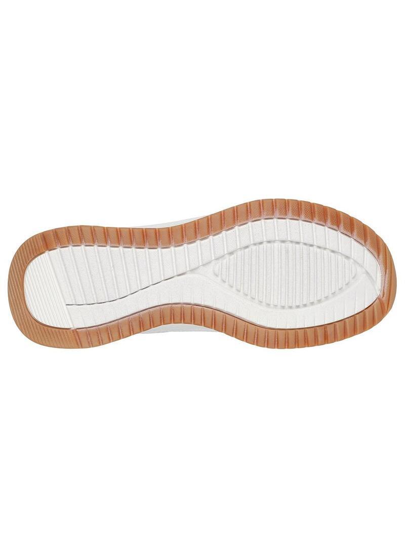Sneakers pour femme Skechers Bobs squad Blanc. 5/5