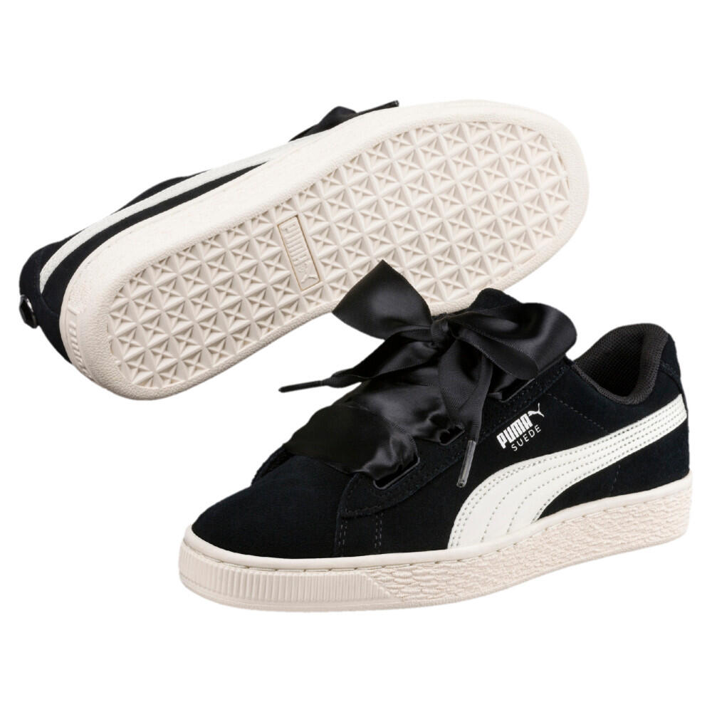 Puma Zapatillas Deportivas Suede Heart Jewel Blanco/negro 4/4